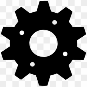 Wheel Clipart Black - Mechanical Wheel, HD Png Download - wheel vector png