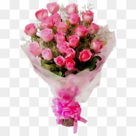 Cut Garden Gift Bouquet Roses Flower Flowers Clipart - Garden Roses, HD Png Download - rose flower bouquet png