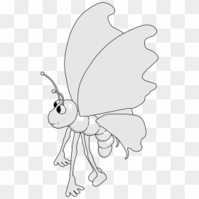 Butterfly Cartoon Png Clipart - Illustration, Transparent Png - butterfly cartoon png