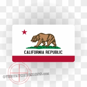 California State Flag Decal - California State Flag Jpg, HD Png Download - indian flag colors png