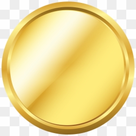 Circle, HD Png Download - gold coin png image