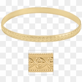 Standard View Of Brch1 In Yellow Metal - Bangle, HD Png Download - bangles images png