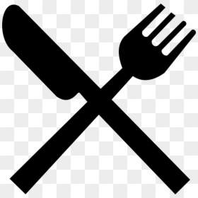 Computer Icons Restaurant - Transparent Background Fork Spoon Icon, HD Png Download - restaurant clipart png