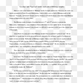 Pdf - - Should A College Application Essay Look, HD Png Download - pipal leaf png