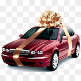 Car Wedding Birthday Gift - Gift Car Png, Transparent Png - wedding car png
