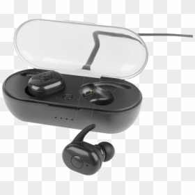 Bluetooth® Headset, In-ear, Wireless, Black Fontastic - Headphones, HD Png Download - head set png