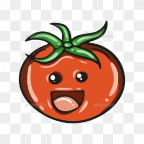 Transparent Cute Potato Png - Cute Tomato Cartoon Png, Png Download - tomato cartoon png