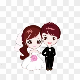 Clip Art Romance Couple Drawing Cartoon - Couples Pic In Cartoon, HD Png Download - romantic couple png