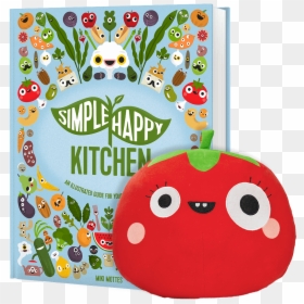 The Simple Happy Kitchen And Tomato Plushie“ Width= - Simple Happy Kitchen Bonito, HD Png Download - tomato cartoon png