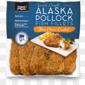 Trident Seafoods® Alaska Pollock Fish Fillets Three, HD Png Download - dosa images png