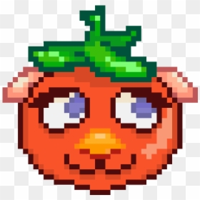 Pokémon Pixel Art Charmander, HD Png Download - tomato cartoon png
