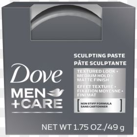 Men Care Sculpting Paste - Dove Men Care, HD Png Download - men hair style png