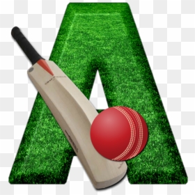 Alfabeto Futebol Png, Transparent Png - cricket bat ball png