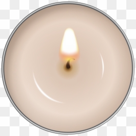 Round Candle Png Clip Art, Transparent Png - round png image