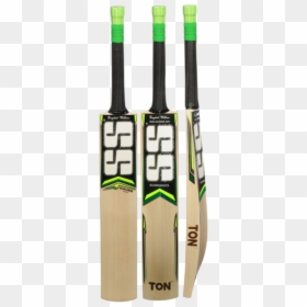 Ss Waves English Willow Cricket Bat - Ss Bat, HD Png Download - cricket bat ball png