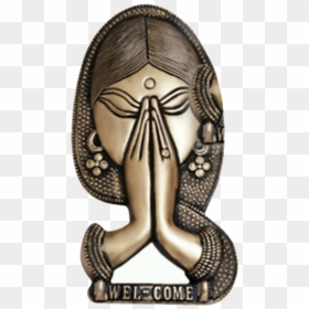 Namaste Png -namaste Clipart - Swagatam Woman, Transparent Png - namaste images png