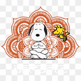 Snoopy Yoga, HD Png Download - namaste images png