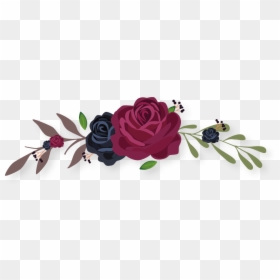 Transparent Vector Wreath Png - Clipart Rose Flower Vector Png, Png Download - flower boquet png