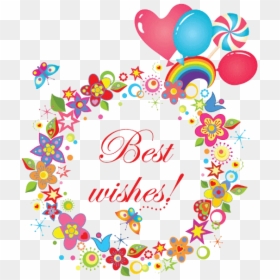 Best Wishes Free Download Png - Balloon Best Wishes, Transparent Png - marriage wishes png