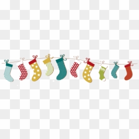 #christmas #christmaslights #lights #stockings #garland - Christmas Eve Transparent Background, HD Png Download - indian garland png