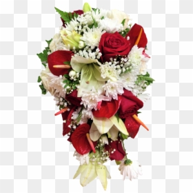 Transparent Flower Bouquet Png - Hanging Bouquet Of Rose Flowers Png, Png Download - rose flower bokeh png