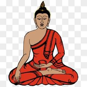 Standing,fictional Character,neck - Buddhism Clipart, HD Png Download - gautam buddha images png