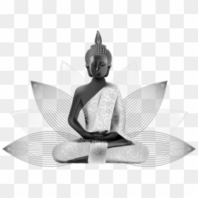 And On United Altered Lotus Buddhist States Clipart - Buddha Lotus Vector Png, Transparent Png - gautam buddha images png