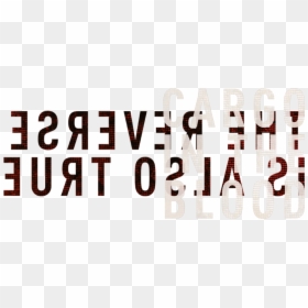 Cargo In The Blood - Ho Uno Strano Modo Di Vedere Le Cose Frasi, HD Png Download - blood marks png