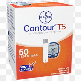 Contour Ts Glucose Strips, HD Png Download - blood marks png