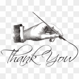 Transparent Thank You Clipart Black And White - Thank You Wedding Cards Grateful, HD Png Download - thank u png