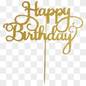 Happy Birthday Cake Topper 8 Homey Idea - Happy Birthday Topper Cakes Png, Transparent Png - happy birthday cake png image