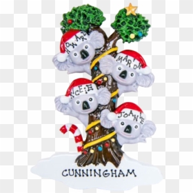 4 Koala Family - Plush, HD Png Download - family png images