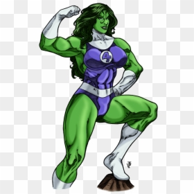 She Hulk Victory Pose By Mariangts Clipart Image - She Hulk Png, Transparent Png - hulk png images