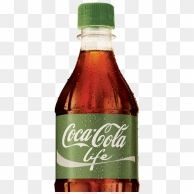 Transparent Coca Cola Bottle Png - Coca Cola Light Green, Png Download - coke glass png