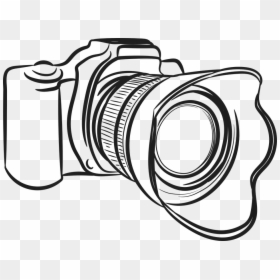 Camera, Figure, Lens, Symbol, Element, Stand-alone - Disegno Macchina Fotografica Png, Transparent Png - camera lenses png