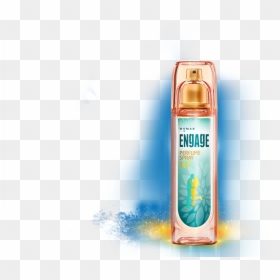 Spray W3 - Engage Deo, HD Png Download - perfume spray png