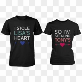 Dont Go Bacon My Heart Shirt, HD Png Download - couple heart png