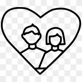 Photo Couple Day Heart - Portable Network Graphics, HD Png Download - couple heart png