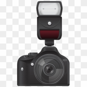 Camera With Flash Transparent Png Image Png Download - Camera With Flash Png, Png Download - camera images clip art png