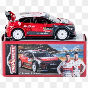 Citroen Model Car Wrc Breen - Majorette, HD Png Download - swift car png images
