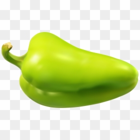 Transparent Peppers Png - Clipart Green Pepper, Png Download - vegetable png images