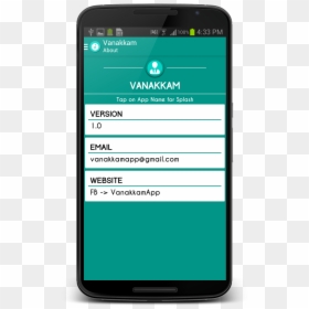 Smartphone, HD Png Download - vanakkam images png
