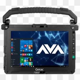 Getac Ux10 Fully Rugged Tablet - Msi Wp65 9th 263, HD Png Download - tablet in hand png