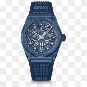 Defy Classic - Zenith Defy Classic Blue, HD Png Download - watches png images