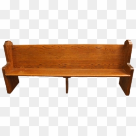 Antique Church Pew - Pack A Pew, HD Png Download - church png images