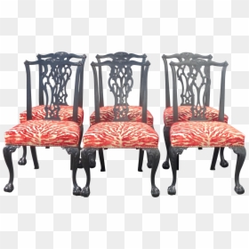 Bamboo Chippendale Chairs Chippendale Dining Chairs - Chair, HD Png Download - chairs png images