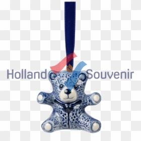 Transparent Christmas Bear Png - Pendant, Png Download - blue teddy bear png