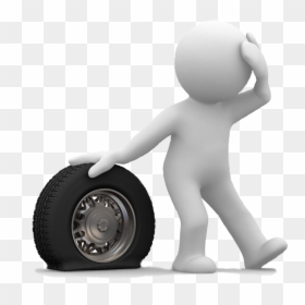 Tyre Insurance For Run Flat Tyres - Transparent Flat Tire Clipart, HD Png Download - car insurance images png