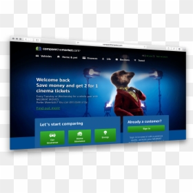 Compare The Market Website, HD Png Download - car insurance images png