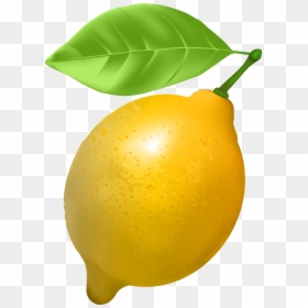 Lemon Clip Art - Lemon Fruit Clip Art, HD Png Download - lemon png image